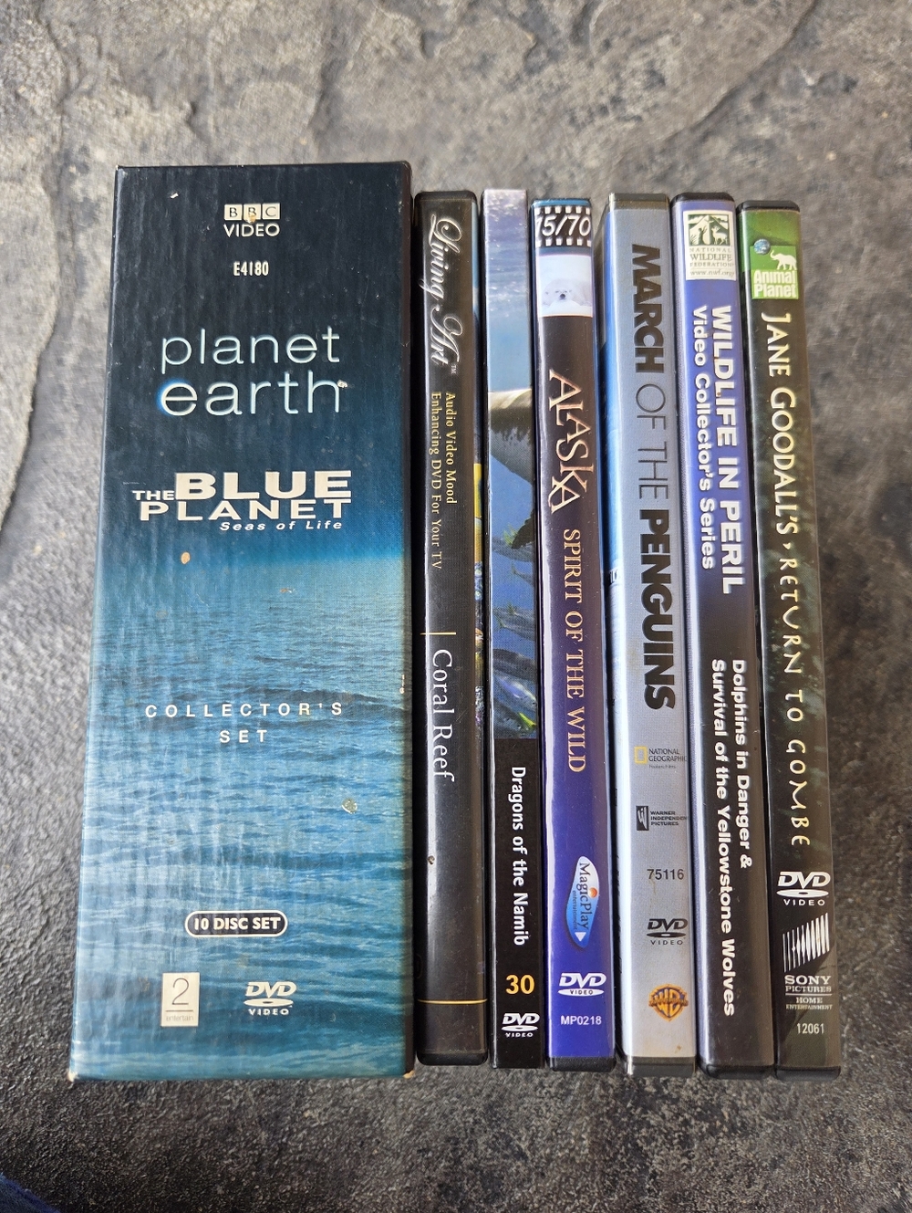 Planet Earth National Geogeaphic Wildlife Animal DVD Lot- 🚨